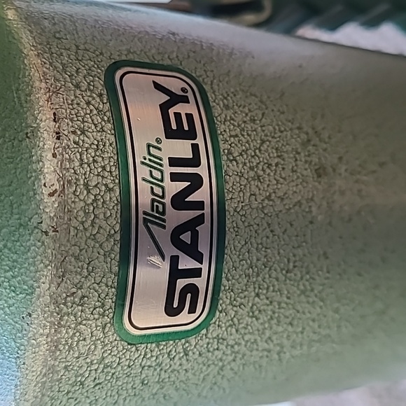 Stanley Vintage Aladdin Insulated Steel Thermos Bottle Green Quart 950 mL USA - Picture 11 of 12